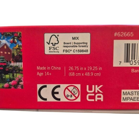 Master Pieces Lazy Days Barnyard Beauties 1000 pc Jigsaw Puzzle - Picture 3 of 8